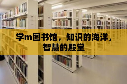 學(xué)m圖書館，知識的海洋，智慧的殿堂