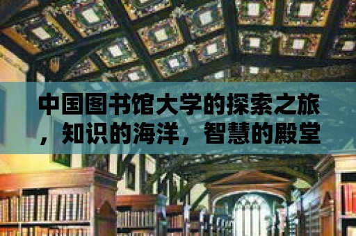 中國圖書館大學的探索之旅，知識的海洋，智慧的殿堂