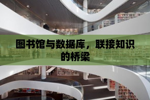 圖書館與數據庫，聯接知識的橋梁