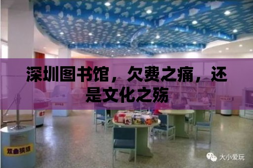 深圳圖書館，欠費之痛，還是文化之殤