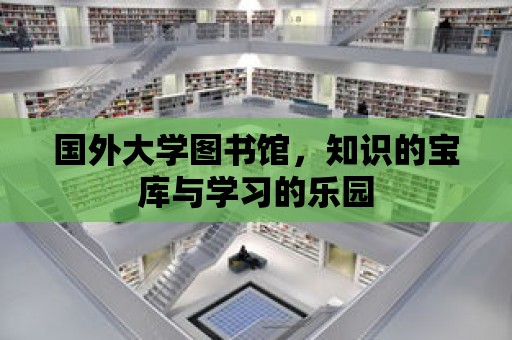 國外大學(xué)圖書館，知識的寶庫與學(xué)習(xí)的樂園