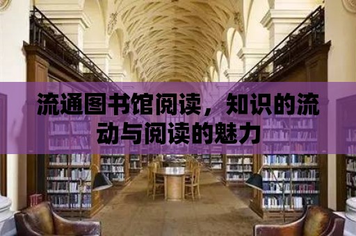 流通圖書館閱讀，知識的流動與閱讀的魅力