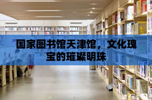 國家圖書館天津館，文化瑰寶的璀璨明珠