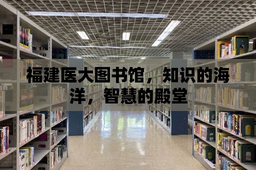 福建醫大圖書館，知識的海洋，智慧的殿堂