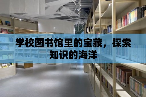 學校圖書館里的寶藏，探索知識的海洋