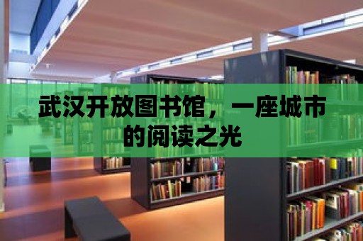 武漢開放圖書館，一座城市的閱讀之光