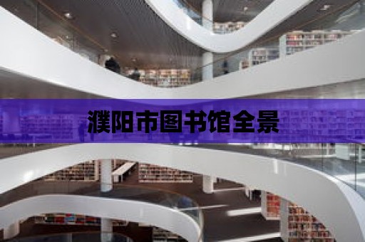 濮陽市圖書館全景