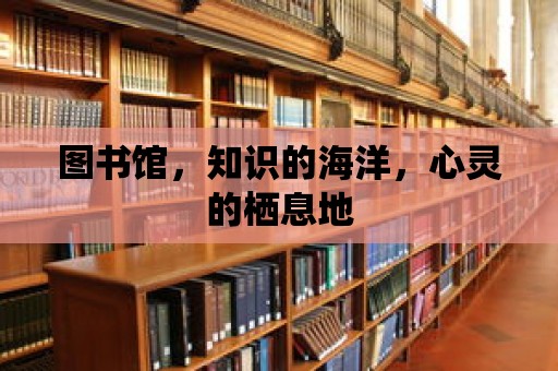 圖書館，知識的海洋，心靈的棲息地