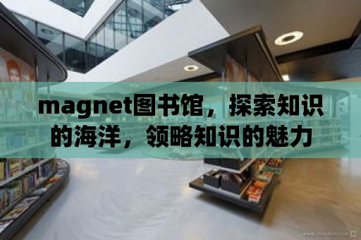 magnet圖書館，探索知識的海洋，領略知識的魅力