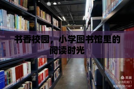 書香校園，小學圖書館里的閱讀時光