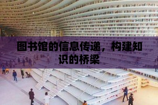 圖書館的信息傳遞，構(gòu)建知識的橋梁