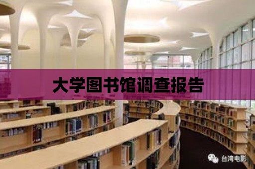 大學(xué)圖書館調(diào)查報(bào)告