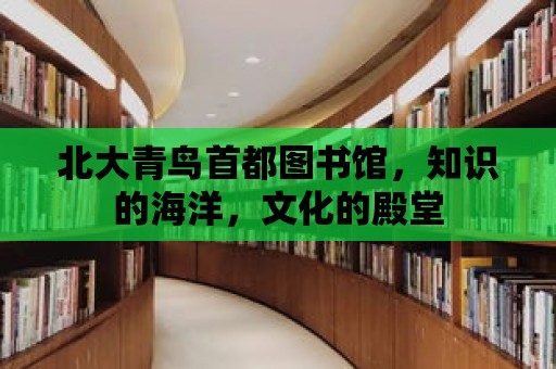 北大青鳥首都圖書館，知識的海洋，文化的殿堂