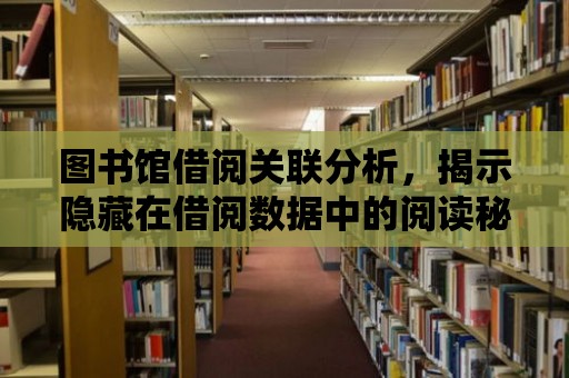 圖書館借閱關聯分析，揭示隱藏在借閱數據中的閱讀秘密