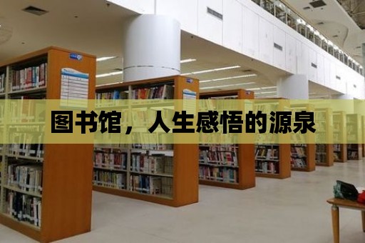 圖書館，人生感悟的源泉