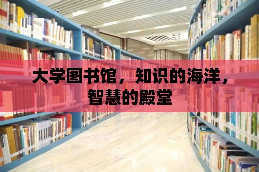 大學圖書館，知識的海洋，智慧的殿堂