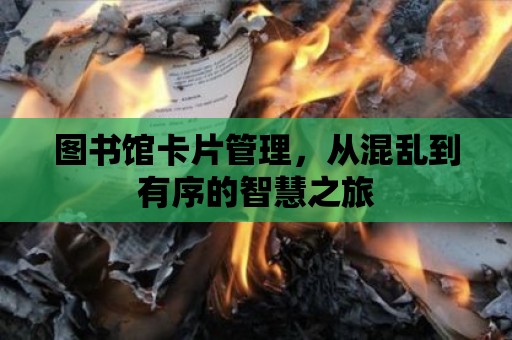 圖書館卡片管理，從混亂到有序的智慧之旅