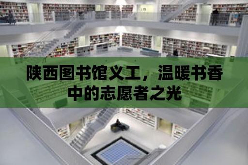 陜西圖書館義工，溫暖書香中的志愿者之光