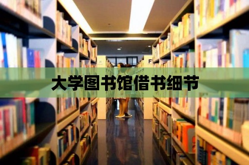 大學圖書館借書細節