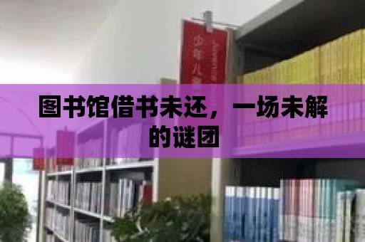 圖書館借書未還，一場未解的謎團