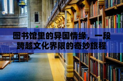 圖書館里的異國情緣，一段跨越文化界限的奇妙旅程