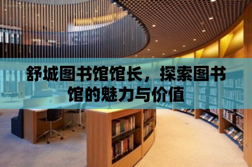 舒城圖書館館長，探索圖書館的魅力與價值