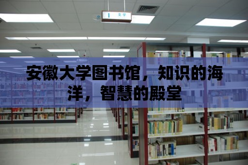 安徽大學(xué)圖書館，知識的海洋，智慧的殿堂