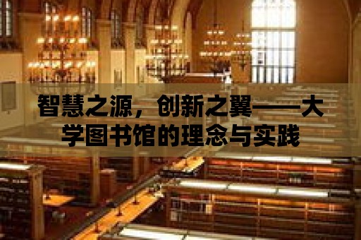 智慧之源，創(chuàng)新之翼——大學(xué)圖書館的理念與實踐