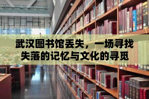 武漢圖書館丟失，一場尋找失落的記憶與文化的尋覓