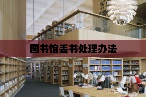 圖書館丟書處理辦法