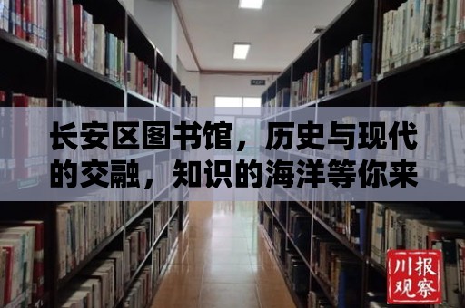 長安區(qū)圖書館，歷史與現(xiàn)代的交融，知識的海洋等你來探索