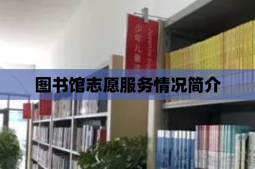 圖書館志愿服務情況簡介