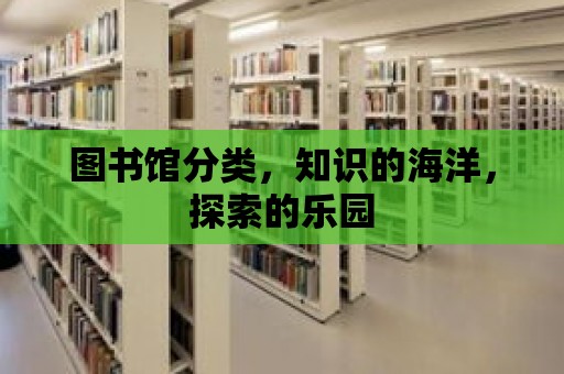 圖書館分類，知識(shí)的海洋，探索的樂園