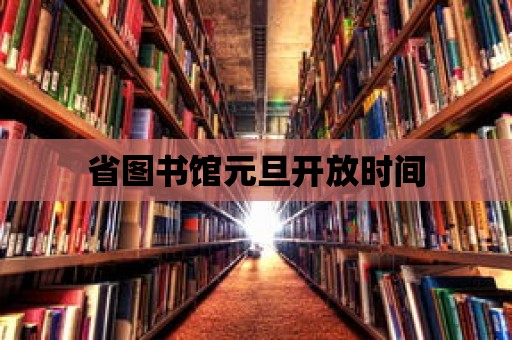 省圖書館元旦開放時間