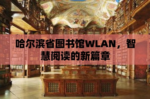 哈爾濱省圖書館WLAN，智慧閱讀的新篇章