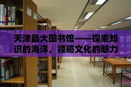 天津最大圖書館——探索知識的海洋，領略文化的魅力