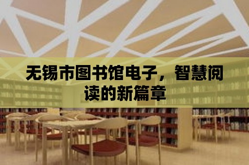 無錫市圖書館電子，智慧閱讀的新篇章