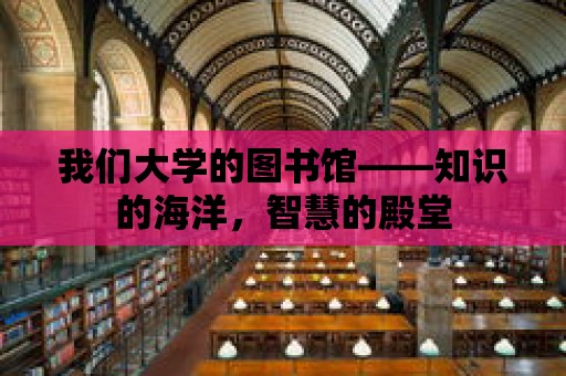 我們大學的圖書館——知識的海洋，智慧的殿堂