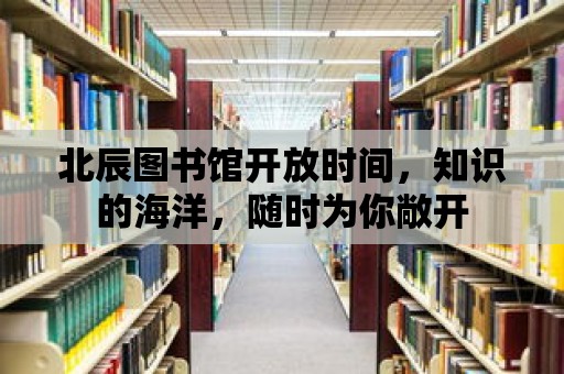 北辰圖書館開放時間，知識的海洋，隨時為你敞開