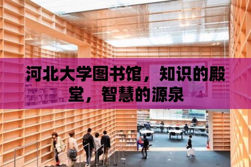 河北大學圖書館，知識的殿堂，智慧的源泉