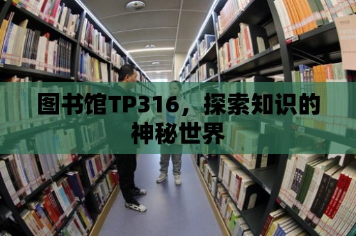 圖書館TP316，探索知識的神秘世界