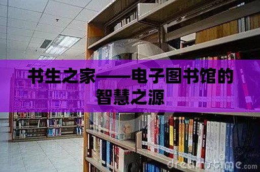 書生之家——電子圖書館的智慧之源