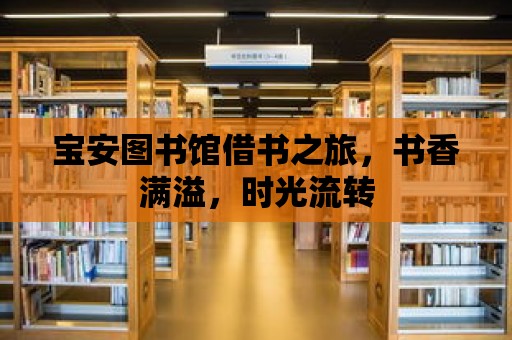 寶安圖書館借書之旅，書香滿溢，時光流轉