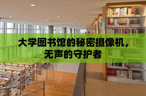 大學圖書館的秘密攝像機，無聲的守護者