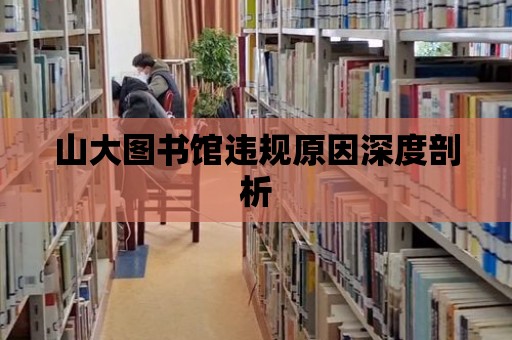 山大圖書館違規原因深度剖析