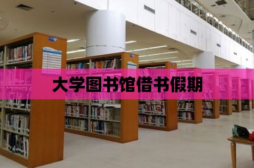 大學(xué)圖書館借書假期