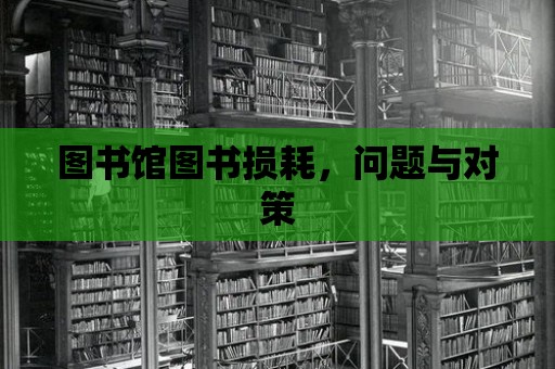 圖書館圖書損耗，問題與對策