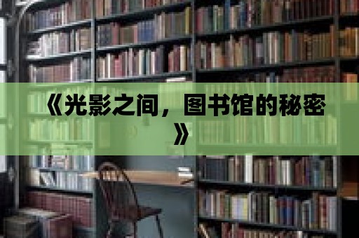 《光影之間，圖書館的秘密》