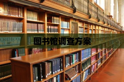 圖書館調查方案