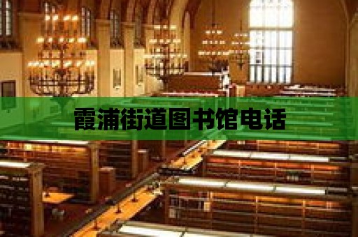 霞浦街道圖書館電話